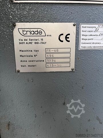 Tokarka do drewna / tokarka TRIADE FR6S