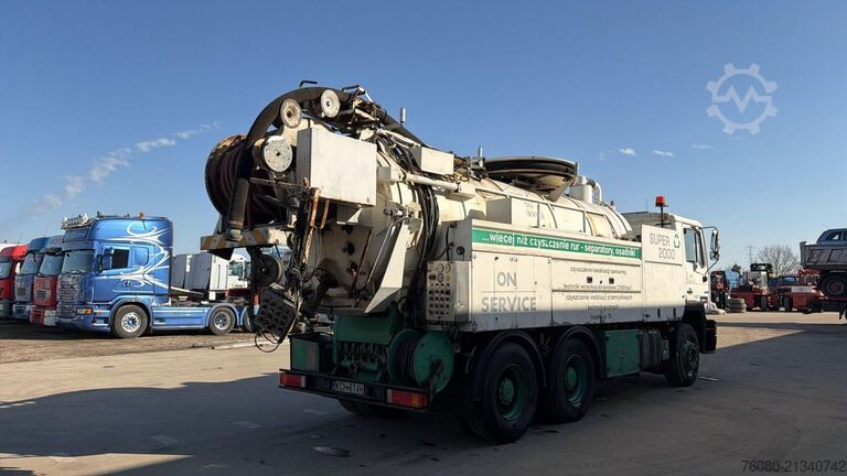  MAN 26.322 (13500 L / 6X4 / POMPE MANUELLE / MANUAL...