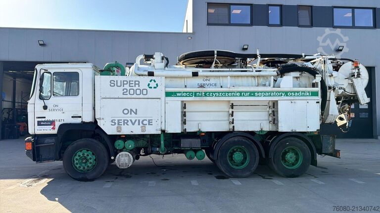  MAN 26.322 (13500 L / 6X4 / POMPE MANUELLE / MANUAL...