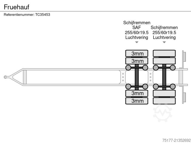 Posuvné plachty Fruehauf 