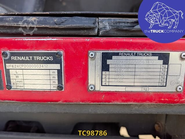 Glidende presenning Renault Premium 380