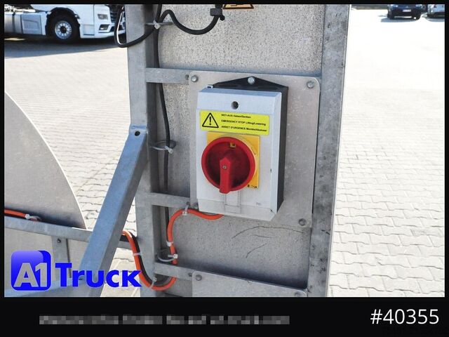 Rimorchio HUMBAUR Nissen B2/10 Absperrtafel Verkehrsleittafel Warntafel