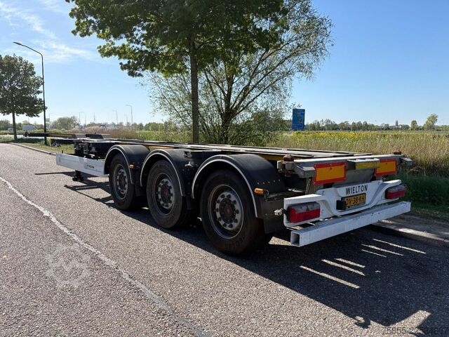 Container transport Wielton NS3P  Multi / Liftaxle / SAF Disc / APK-TÜV 10-26