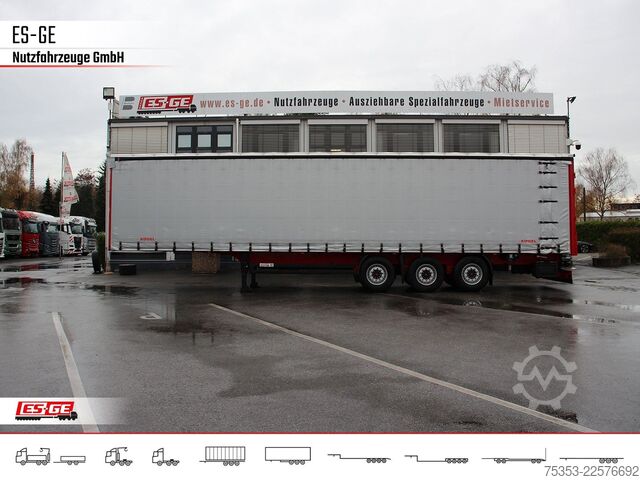 Otvorena poluprikolica sa ceradom KÖGEL 3-Achs-Cargo-Coil-Pritschensattelanhänger