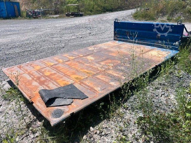 Remolque con caja móvil MEILLER Meiller Kipperboden Plattform 3,80 m Länge