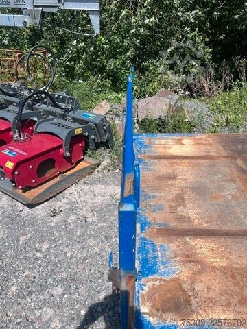 Remolque con caja móvil MEILLER Meiller Kipperboden Plattform 3,80 m Länge