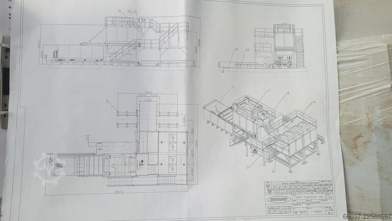 Planta de hornos de aluminio Seco/Wawick SDBF-24.16.30/600E