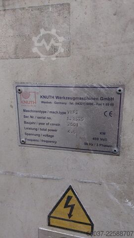 Fresadora universal Knuth VHF 2