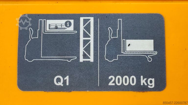 Stivuitoare pentru paleți Jungheinrich EJC 214z 2.5m/ 551mh/ initial