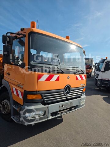 Basculantă MERCEDES-BENZ Atego 1218 / Kipper+Kran / load 5,2ton / E3