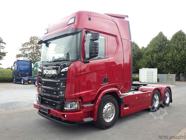 Nehéz tehergépjármű SCANIA R 660 XT 6x4 B /Ret./Hydr./ALCOA /Leder/Vollluft