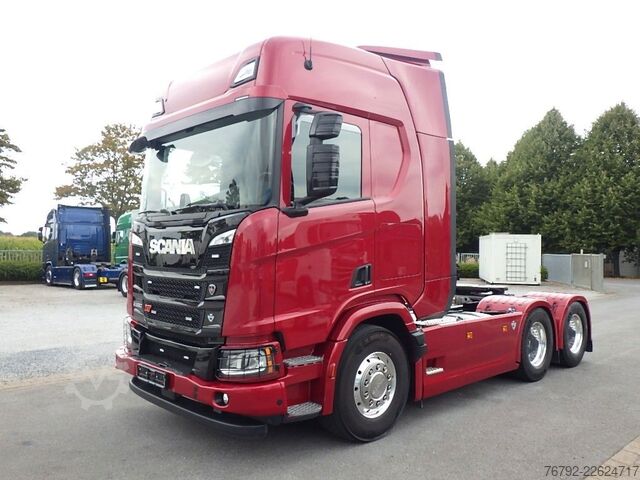 Standard nyergesvontató SCANIA R 660 XT 6x4 B /Ret./Hydr./ALCOA /Leder/Vollluft