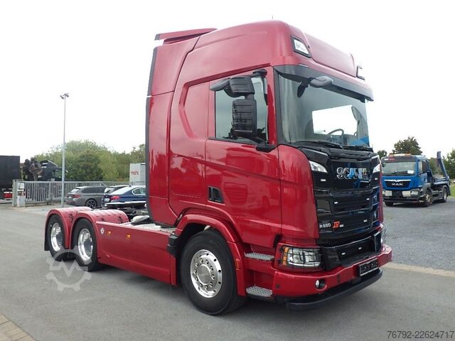 Standard nyergesvontató SCANIA R 660 XT 6x4 B /Ret./Hydr./ALCOA /Leder/Vollluft