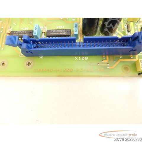 Siemens onderdeel Siemens C98043-A1200-L 107 Steuerungskarte SN:Q69004