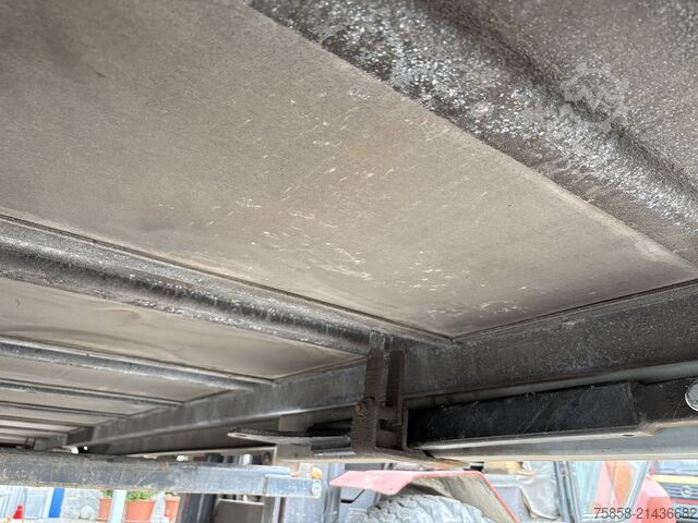 Swap body open Wecon Verzinkte Plattform 7,45m Zurringe