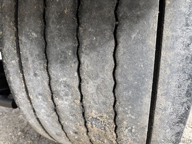 Remolque con chasis intercambiable Krone Lafette Breitreifen 445 + langer Hub