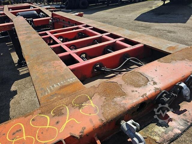 Transport kontenerowy KRONE SD 27 | 3 axle container chassis |  LIGHT WEIGH...