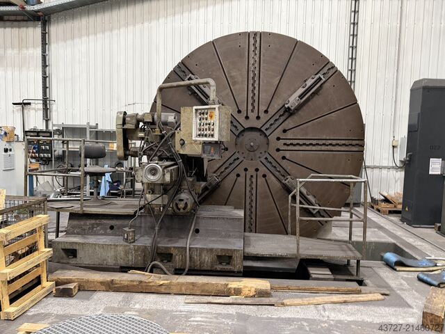 Alın tornası HEYLIGENSTAEDT & COMP Facing lathe
