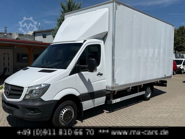 Vrachtwagen met bakwagen MERCEDES-BENZ Sprinter 516 Möbel Maxi 4,98 m. 28 m³ No. 316-35