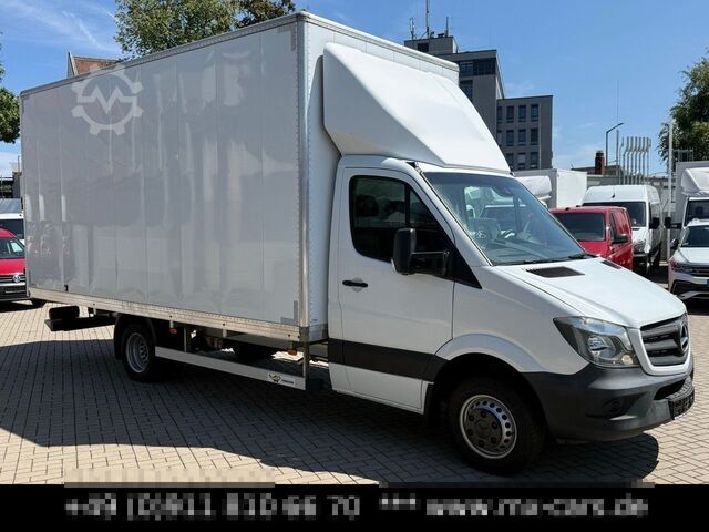 Vrachtwagen met bakwagen MERCEDES-BENZ Sprinter 516 Möbel Maxi 4,98 m. 28 m³ No. 316-35