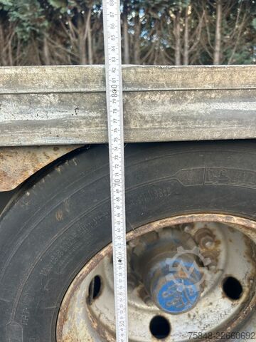 Låglastarsläpvagn KOTSCHENREUTHER 5 x STL 324-Bereifung 215/75R17,5-Lenkachse