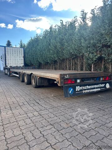 Låglastarsläpvagn KOTSCHENREUTHER 5 x STL 324-Bereifung 215/75R17,5-Lenkachse