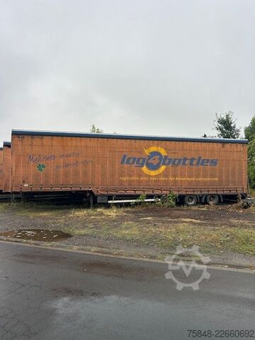 Låglastarsläpvagn KOTSCHENREUTHER 5 x STL 324-Bereifung 215/75R17,5-Lenkachse