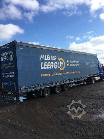 Låglastarsläpvagn KOTSCHENREUTHER 5 x STL 324-Bereifung 215/75R17,5-Lenkachse