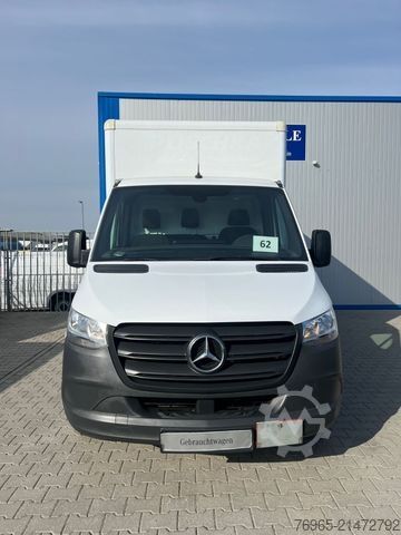 Vrachtwagen met bakwagen MERCEDES-BENZ Sprinter 314 MAXI KOFFER AUTOMATIK KLIMA AHK