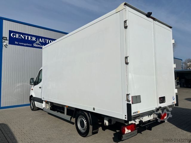 Vrachtwagen met bakwagen MERCEDES-BENZ Sprinter 314 MAXI KOFFER AUTOMATIK KLIMA AHK