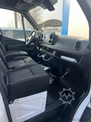 Vrachtwagen met bakwagen MERCEDES-BENZ Sprinter 314 MAXI KOFFER AUTOMATIK KLIMA AHK