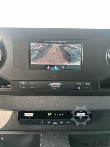 Vrachtwagen met bakwagen MERCEDES-BENZ Sprinter 314 MAXI KOFFER AUTOMATIK KLIMA AHK
