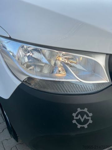 Vrachtwagen met bakwagen MERCEDES-BENZ Sprinter 314 MAXI KOFFER AUTOMATIK KLIMA AHK