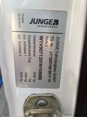 Bestelwagen met verhoogd dak MERCEDES-BENZ Sprinter 314 MAXI KOFFER AUTOMATIK KLIMA AHK