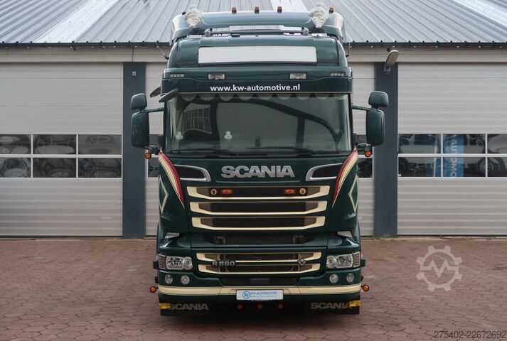Sistema de braço de gancho Scania R580 V8 LB8X4HNB/ Full AIR/ PTO/  SWAP- CONTAIN...