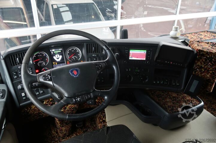 Sistema de braço de gancho Scania R580 V8 LB8X4HNB/ Full AIR/ PTO/  SWAP- CONTAIN...