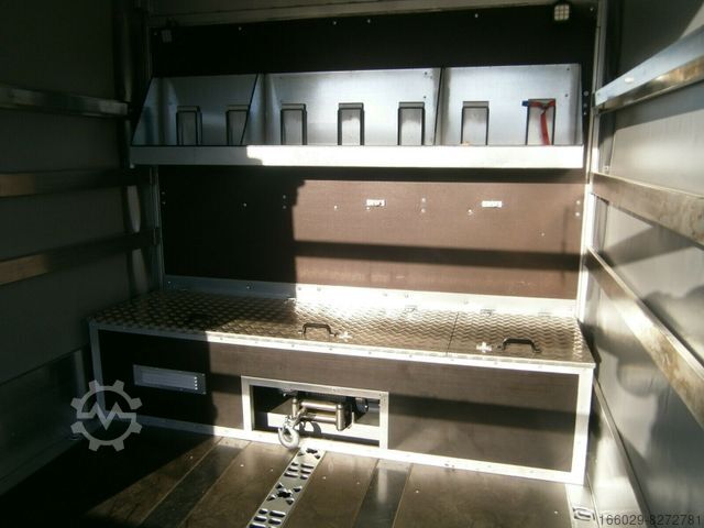 Dieplader oplegger Gabelstaplertransporter Tiefbett Rampen