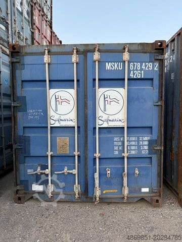 Container maritim  40DV Container 40DC Lagercontainer
