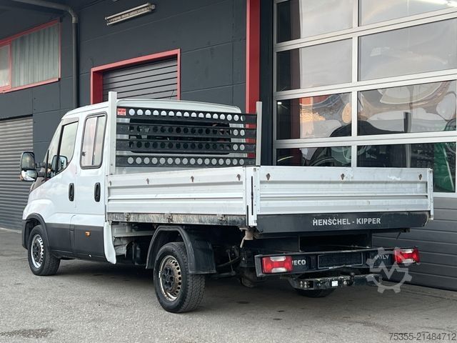 Tipvogn varebil IVECO Daily 35S16 DoKa Klima AHK 7-Sitzer Start/Stop