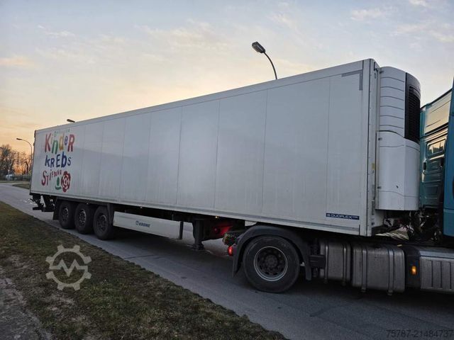 Chladírenský návěs KRONE Tiefkühler, Carrier Vector 1550, 2 x Liftachse