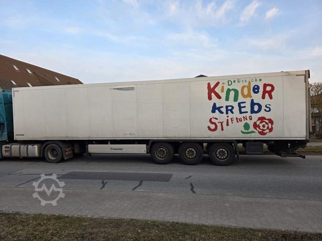 Chladírenský návěs KRONE Tiefkühler, Carrier Vector 1550, 2 x Liftachse