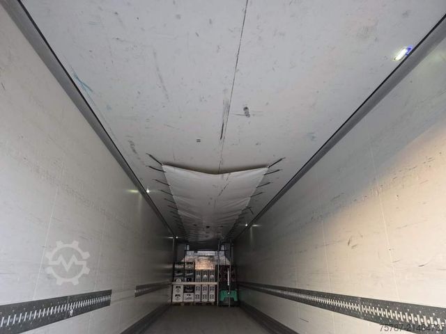 Chladírenský návěs KRONE Tiefkühler, Carrier Vector 1550, 2 x Liftachse