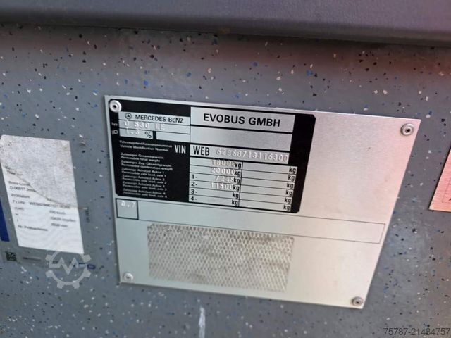 Meziměstský autobus MERCEDES-BENZ Citaro O530 LE, Gurten,  Armlehnen, Gardinen