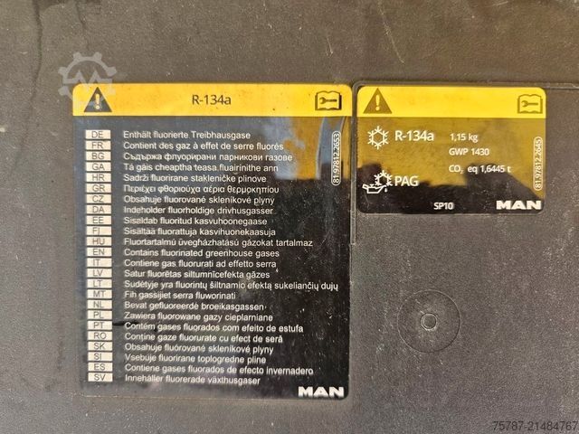 Standardní tahač MAN 18.500 TGX, Standklima, Euro 6m Standard