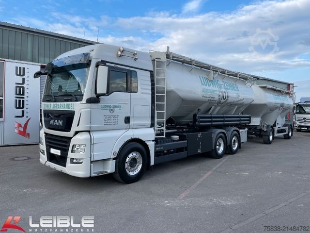 Silosläp FELDBINDER HEUT 31.2 *31.000 l mit 3x Euter*Alcoa Alufelgen