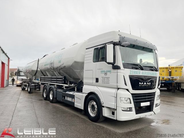 Tankbil MAN TGX 26.500 6x2-4LL*XLX*Silo*31 m³*Kompressor*
