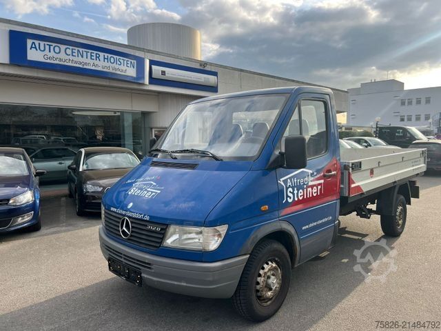 Pick-up skåpbil MERCEDES-BENZ Sprinter 312 D Pritsche* 5Zylinder*AHK*wenig km*