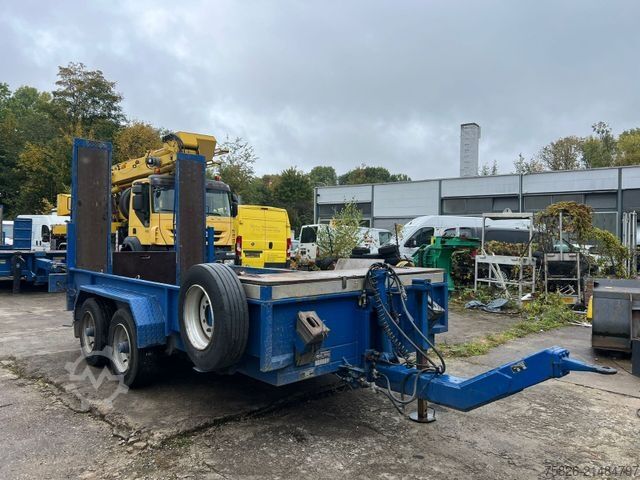 Lågbyggd trailer BLOMENRÖHR 552/6900 Tieflader*Rampe*5T Nutzlast*