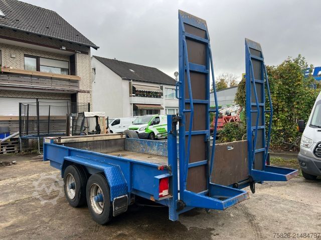 Lågbyggd trailer BLOMENRÖHR 552/6900 Tieflader*Rampe*5T Nutzlast*