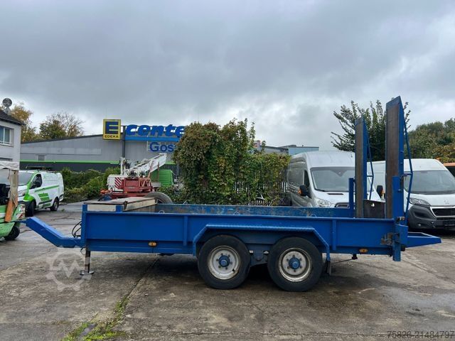 Lågbyggd trailer BLOMENRÖHR 552/6900 Tieflader*Rampe*5T Nutzlast*